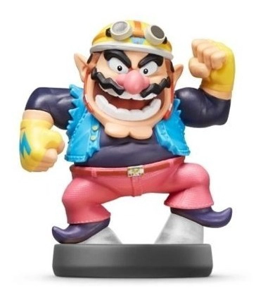 FIGURA NINTENDO AMIIBO WARIO - SUPER SMASH BROS - SNIPER - 2