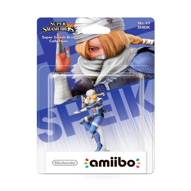 FIGURA NINTENDO AMIIBO SHEIK - SUPER SMASH BROS - SNIPER - 2