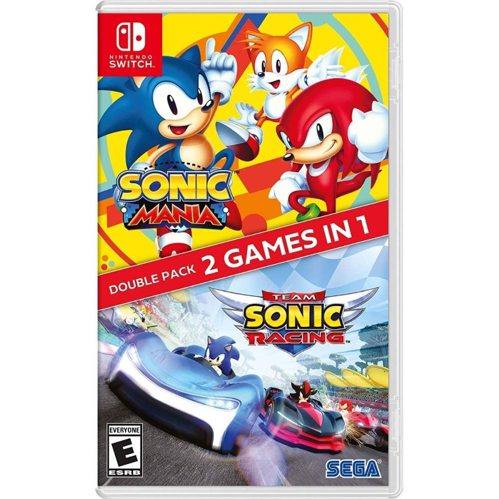 SONIC MANIA + TEAM SONIC RACING DOUBLE PACK- SWITCH - SNIPER - 1