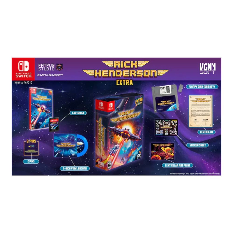 RICK HENDERSON - EXTRA EDITION - SWITCH - 5