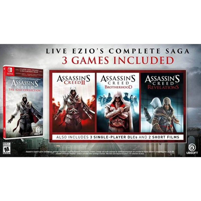 ASSASSIN’S CREED: THE EZIO COLLECTION SWITCH - SNIPERCL - 2