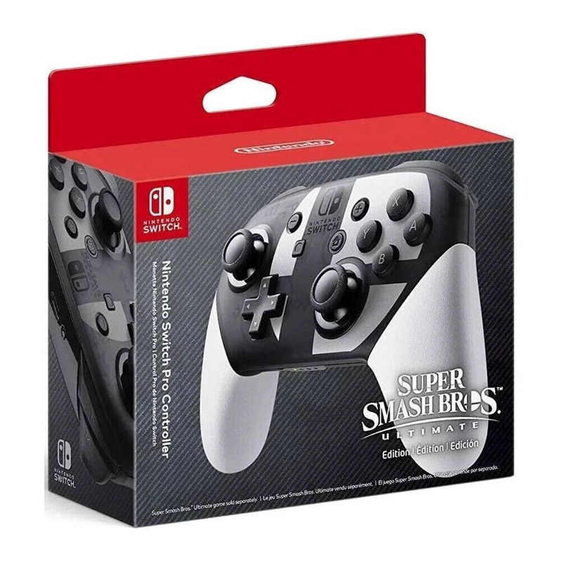 CONTROL PRO NINTENDO SWITCH SMASH BROS EDITION + CABLE USB - 1