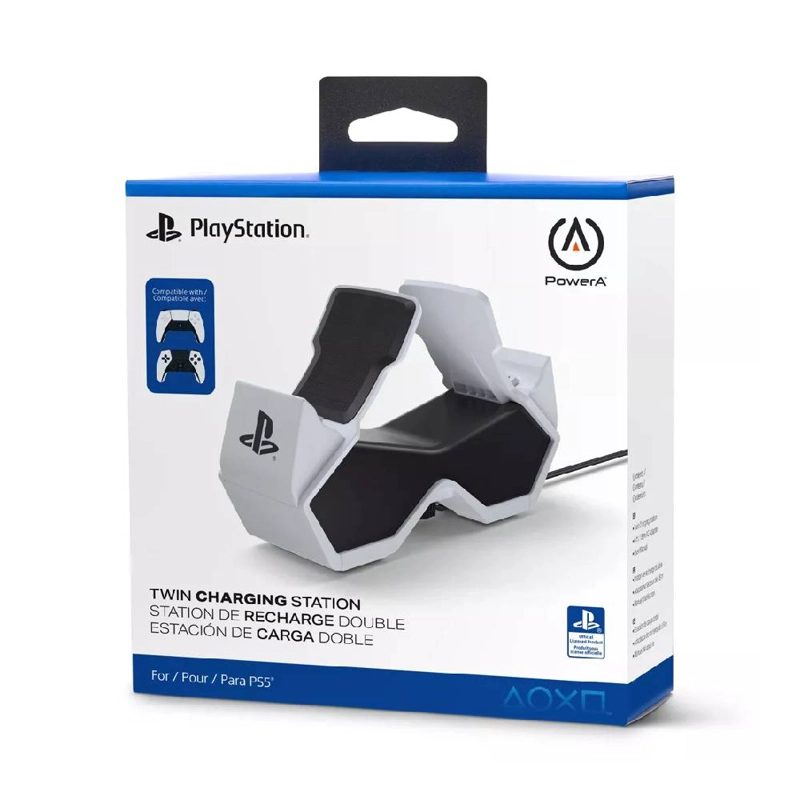 POWERA TWIN CHARGING STATION FOR PS5 DUALSENSE CONTROLLER - 3