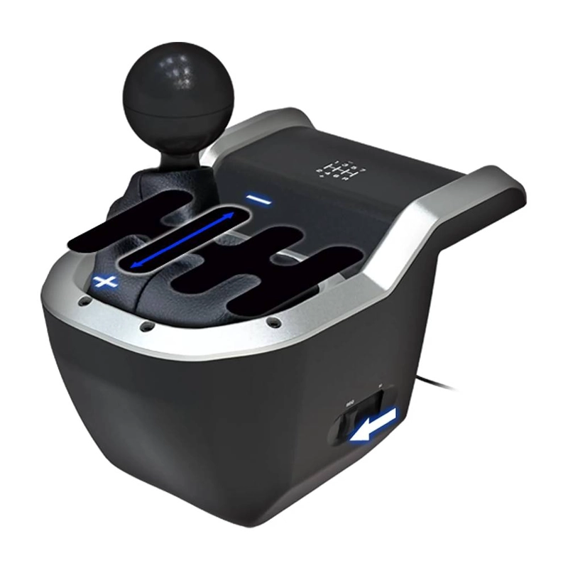HORI'S 7-SPEED RACING SHIFTER FOR PC. - 4