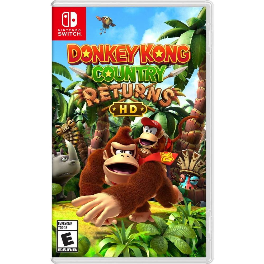 DONKEY KONG COUNTRY RETURNS HD NINTENDO SWITCH FISICO SNIPER - 1
