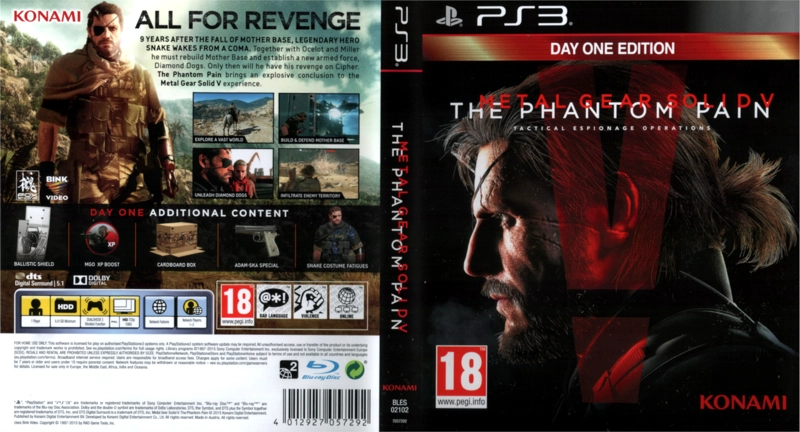 METAL GEAR V PHANTOM PAIN - PS3 - 2