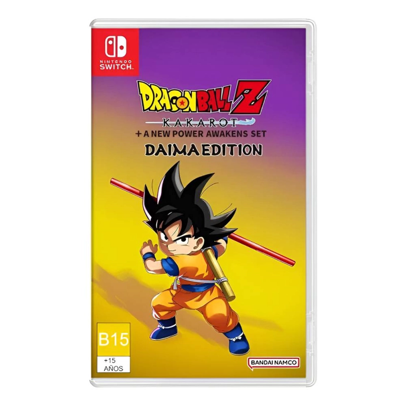 NINTENDO DRAGON BALL Z KAKAROT: DAIMA EDITION NSW FISICO - SNIPERCL