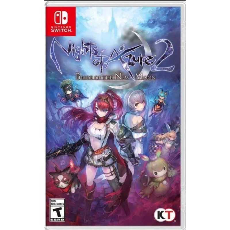 NINTENDO NIGHTS OF AZURE 2 BRIDE OF THE NEW MOON - JUEGO FISICO SWITC