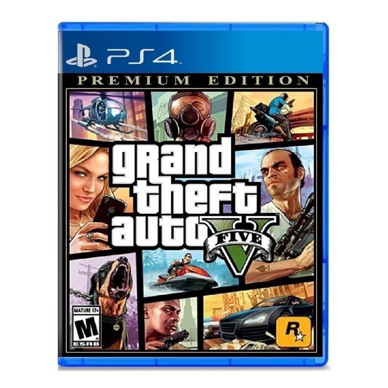 GRAND THEFT AUTO V PREMIUM EDITION - PS4 - SNIPER - 1
