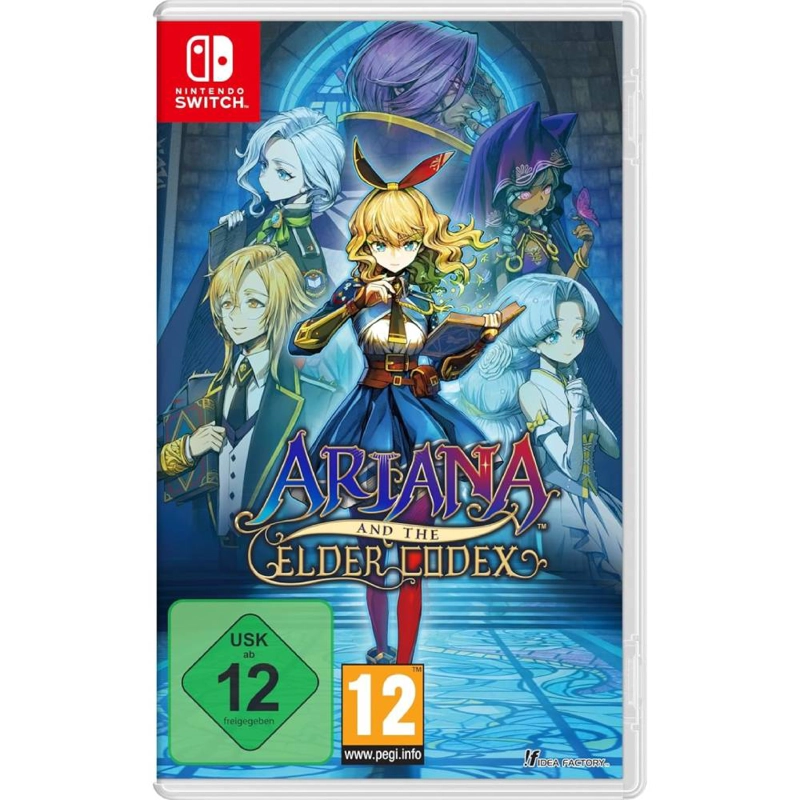NINTENDO ARIANA AND THE ELDER CODEX + BOOKMARK - N. SWITCH