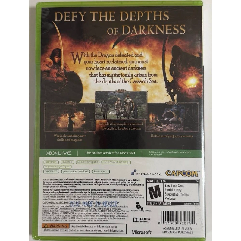 DRAGON'S DOGMA: DARK ARISEN - XBOX 360 - 2