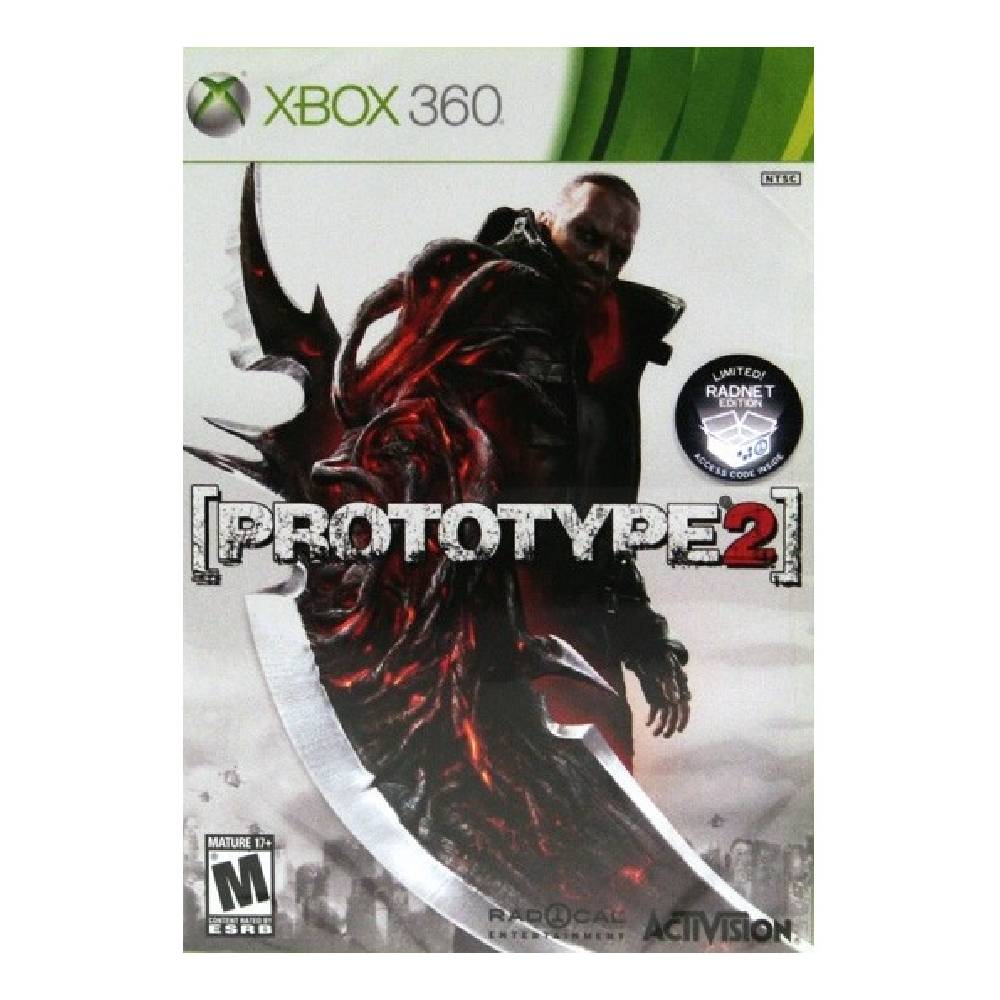 MICROSOFT PROTOTYPE 2 RADNET ED.- XBOX 360 FISICO - SNIPER