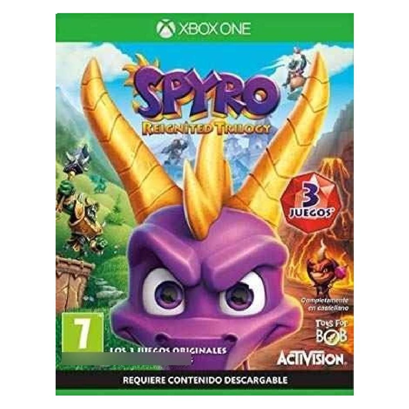 MICROSOFT SPYRO REIGNITED TRILOGY - JUEGO FISICO XBOX ONE - SNIPER