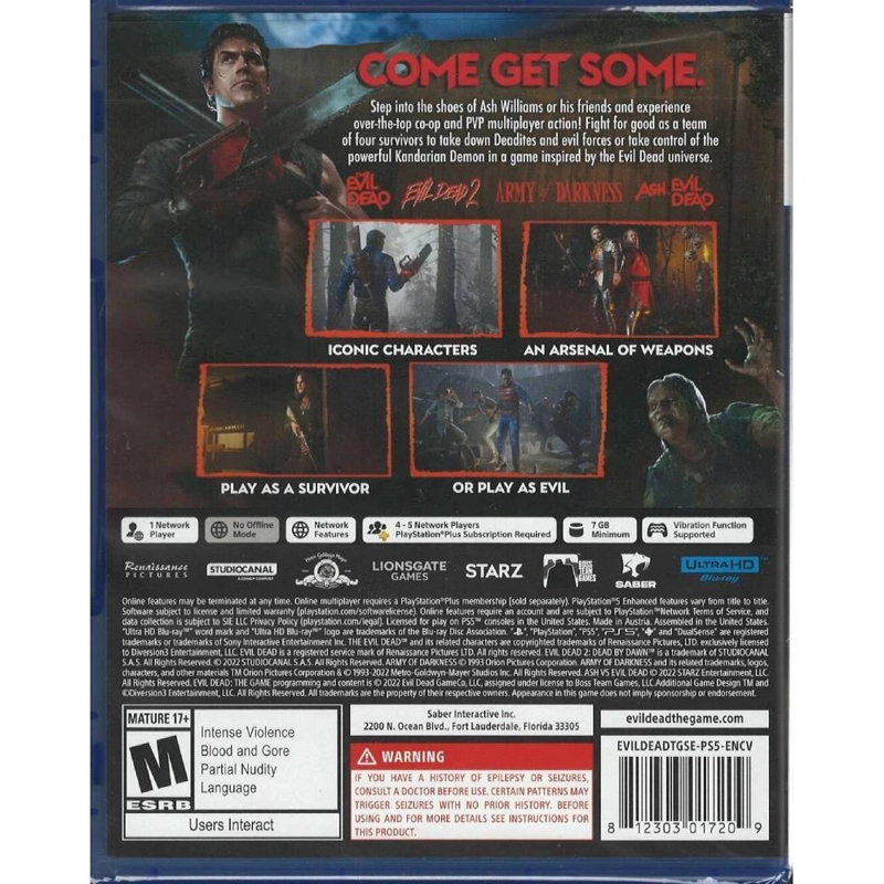 EVIL DEAD THE GAME - PS5 FISICO - SNIPER - 2