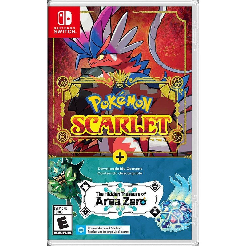 NINTENDO POKE MON SCARLET + EL TESORO OCULTO DE AREA ZERO SWITCH