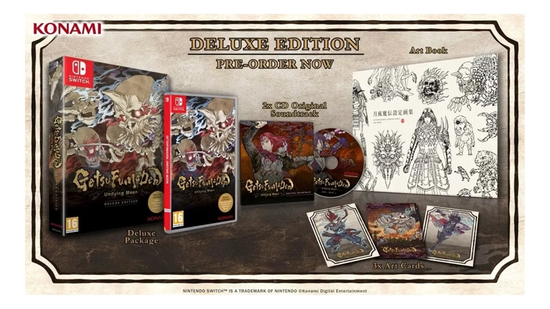 GETSUFUMADEN UNDYING MOON DELUXE ED. (EU)- SWITCH- SNIPER - 1