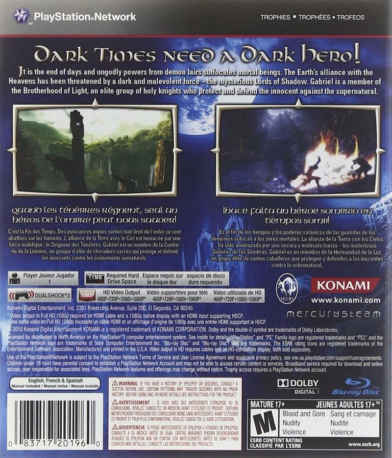 CASTLEVANIA LORDS OF SHADOW - PLAYSTATION 3 - 5