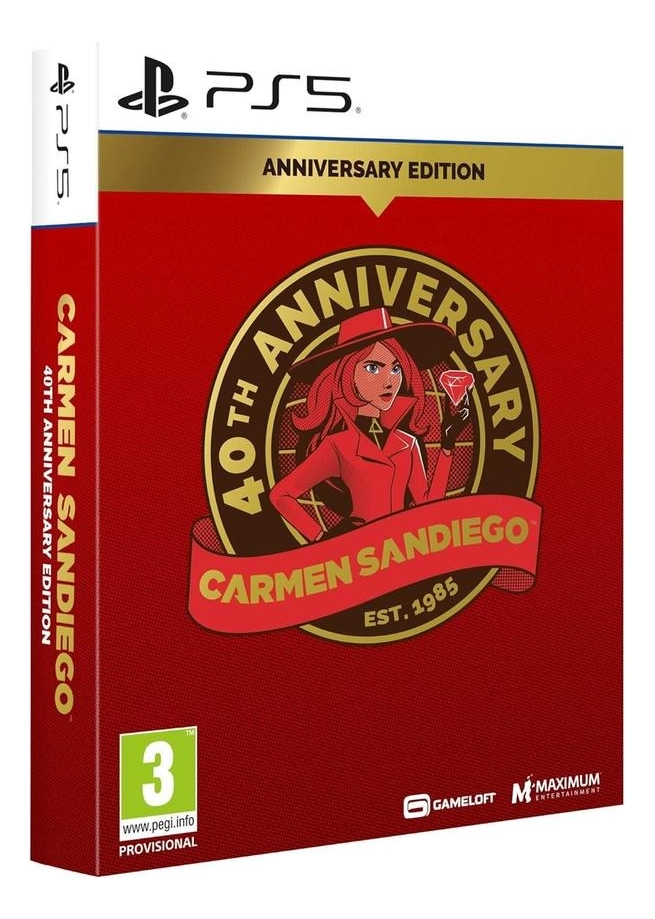 CARMEN SANDIEGO 40TH ANNIVERSARY EDITION PS5- SNIPER_CL - 1