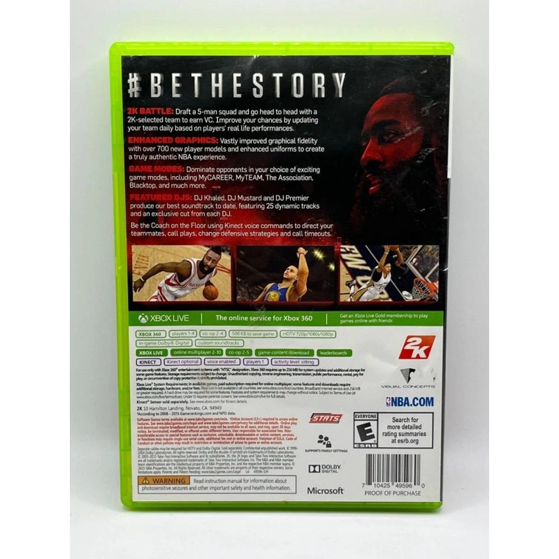 NBA 2K16 - XBOX 360 - 2