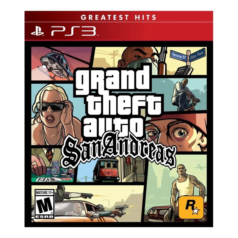 GRAND THEFT AUTO: SAN ANDREAS - PS3 - 1