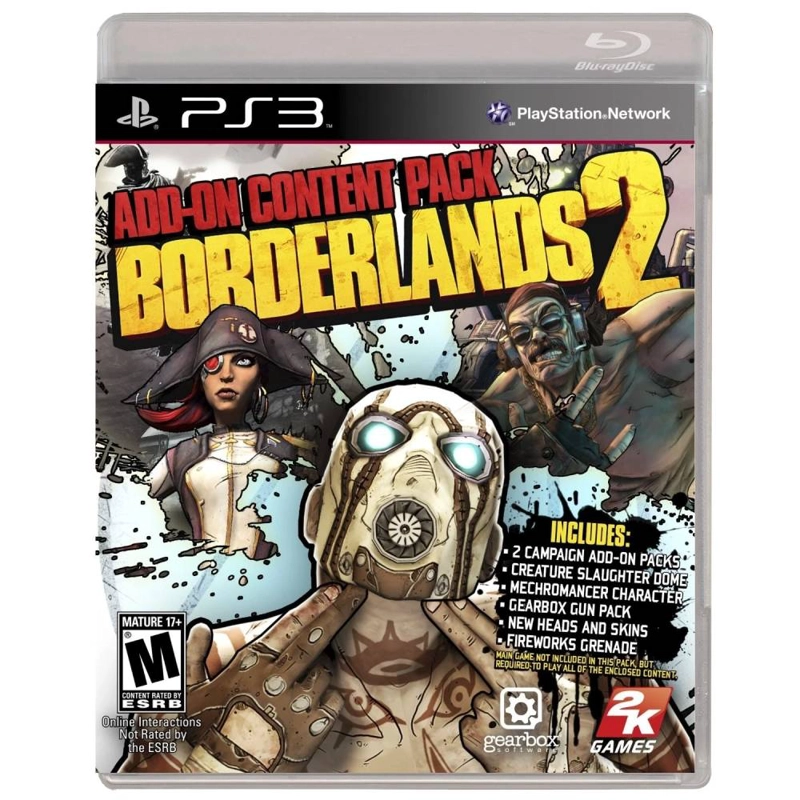 SONY BORDERLANDS 2: ADD ON CONTENT PACK - PS3