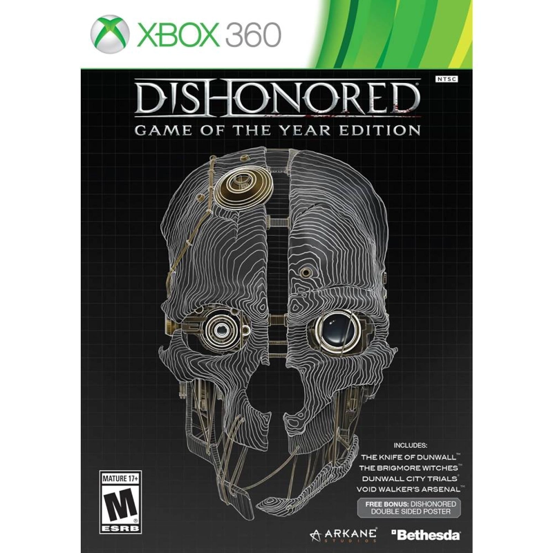 MICROSOFT DISHONORED GOTY ED. - XBOX 360