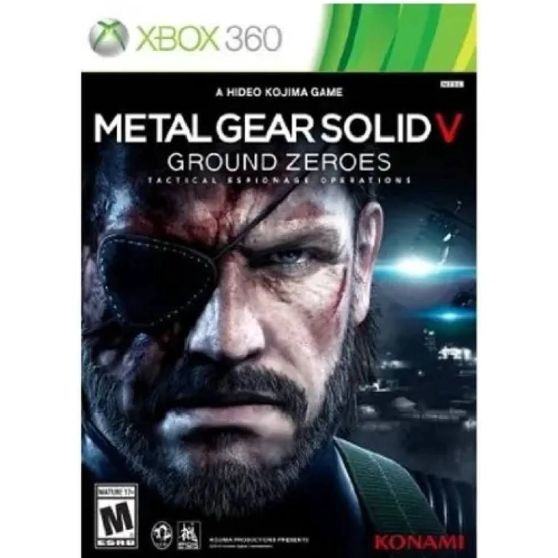 MICROSOFT METAL GEAR SOLID V : GROUND ZEROES - XBOX 360