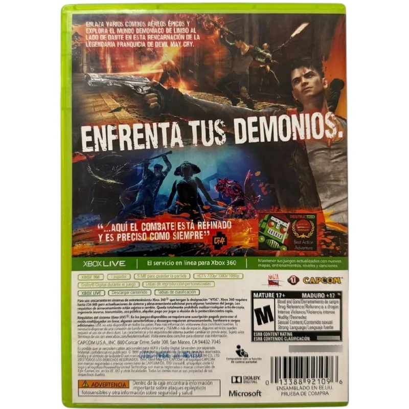 DEVIL MAY CRY - XBOX 360 - 2