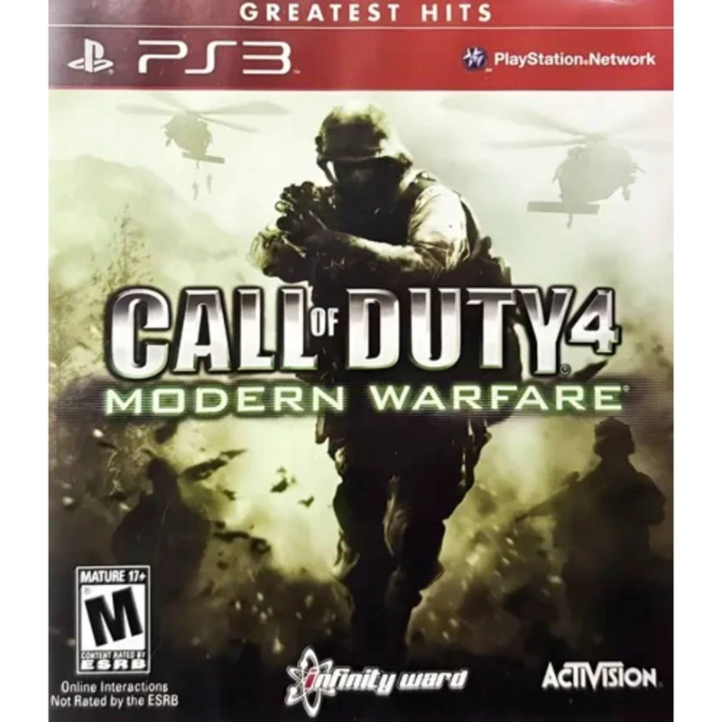 SONY CALL OF DUTY 4 MODERN WARFARE - GREATEST HITS - PS3