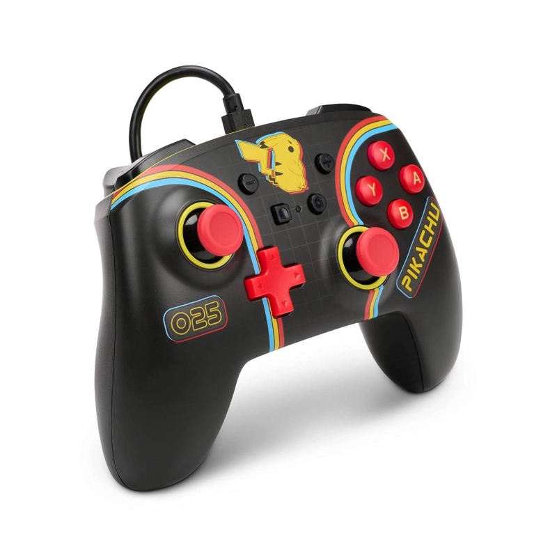 CONTROL POWERA ENHANCED WIRED PIKACHU ARCADE PARA SWITCH - 4