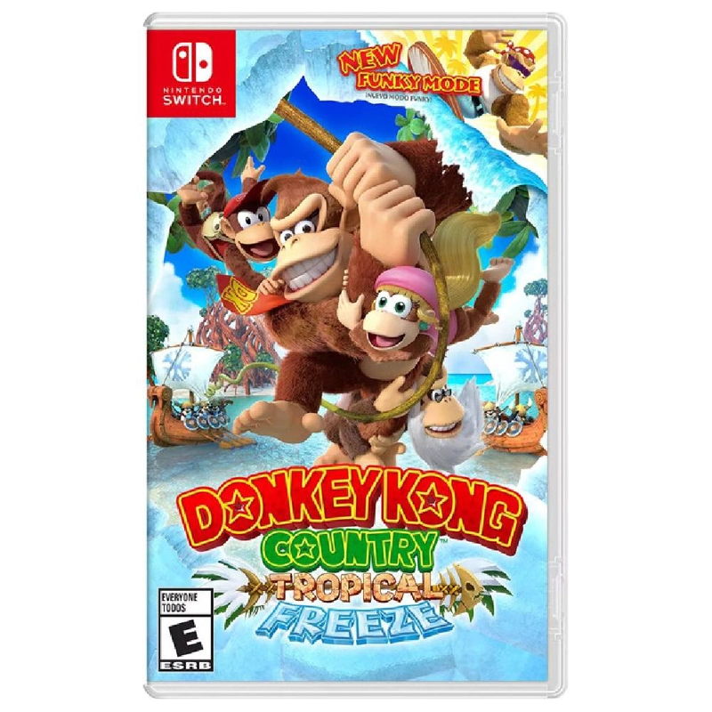 NINTENDO DONKEY KONG COUNTRY TROPICAL FREEZE - SWITCH FISICO - SNIPER