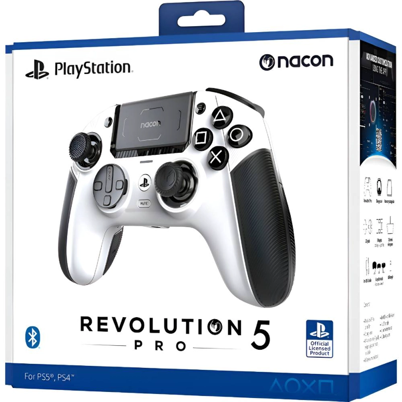 NACON REVOLUTION 5 PRO COLOR WHITE PS5/PS4/PC - SNIPERCL - 4