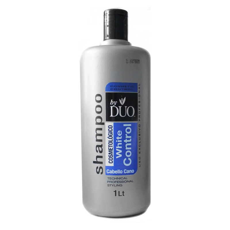 SHAMPOO MATIZADOR AZUL DÚO LITRO PARA PELO AMARILLOS Y CANAS - 1