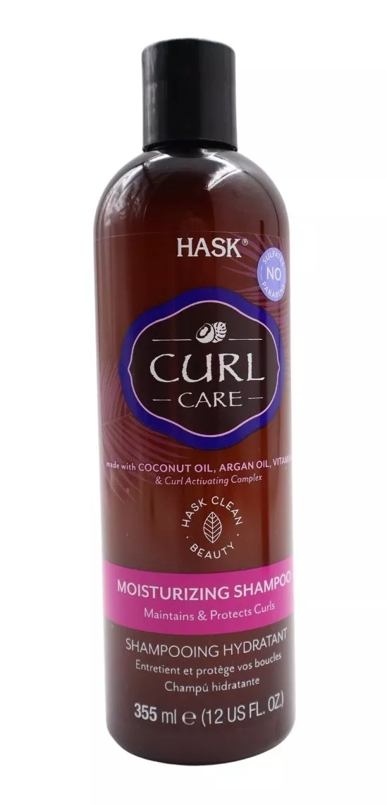 SHAMPOO + ACONDICIONADOR PELO CRESPO SIN FRIZZ HASK COCO CVL - 2