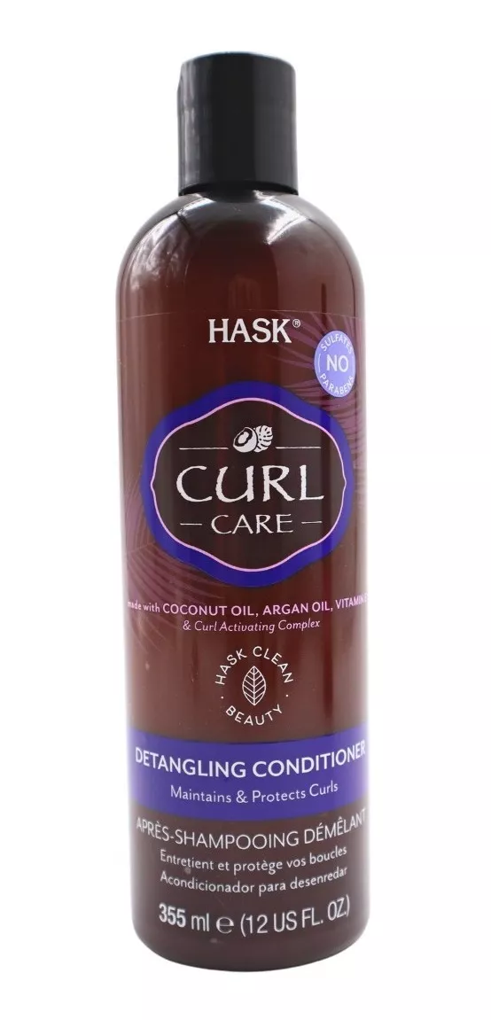 SHAMPOO + ACONDICIONADOR PELO CRESPO SIN FRIZZ HASK COCO CVL - 3