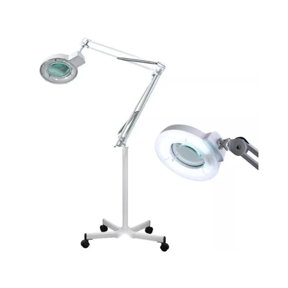 LUPA LÁMPARA LED CON PEDESTAL COSMETOLÓGICA O UÑAS - 1
