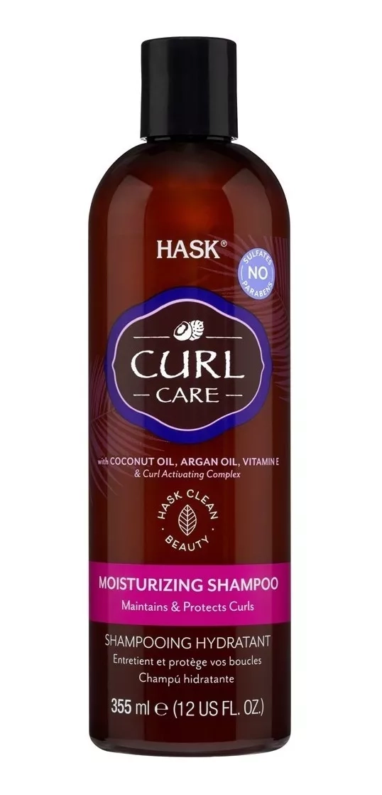 SHAMPOO ACONDICIONADOR TERMO PROTECTOR HASK PARA RULOS CVL - 2