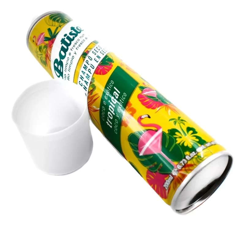 SHAMPOO BATISTE SECO. TROPICAL AROMA COCO PELO SIN GRASA CVL - 5