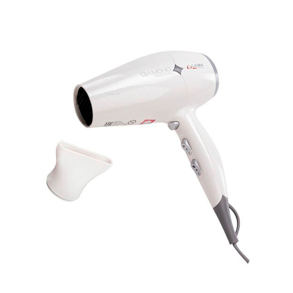 SECADOR DE CABELLO GAMA 2300 W PROFESIONAL ANTIBACTERIAL CERÁMICA BLANCO - 3
