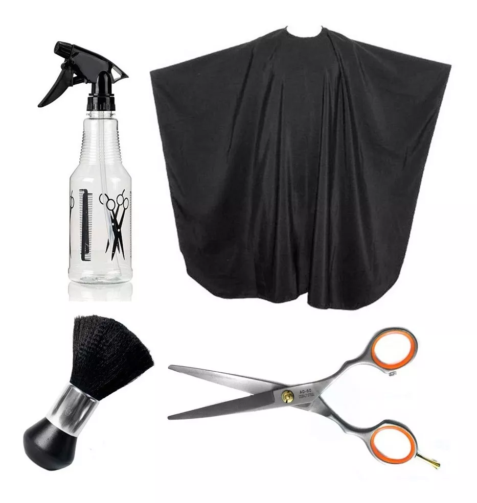 TIJERA CORTE + BOTA PELO + CAPA + ROCIADOR CVL - 1