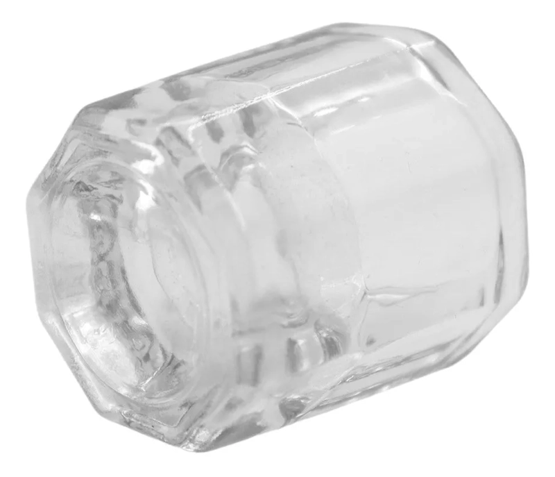 VASO COSMETICAVAL DAPPEN VIDRIO PARA ACRÍLICOS MANICURE Y UÑAS CVL - 2