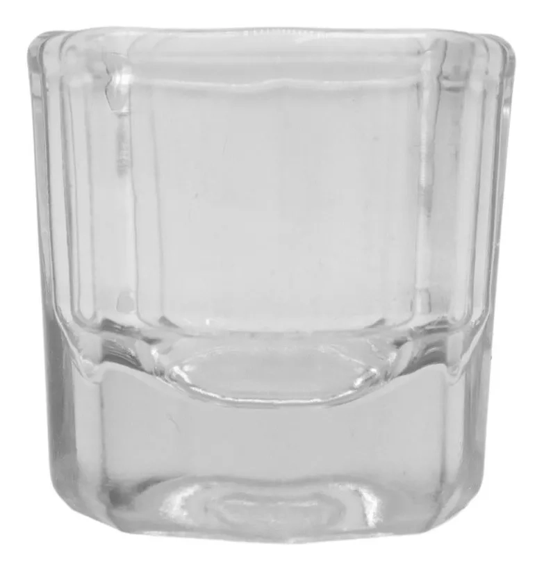 VASO COSMETICAVAL DAPPEN VIDRIO PARA ACRÍLICOS MANICURE Y UÑAS CVL - 3