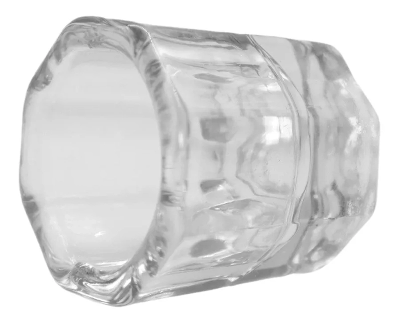 VASO COSMETICAVAL DAPPEN VIDRIO PARA ACRÍLICOS MANICURE Y UÑAS CVL - 4
