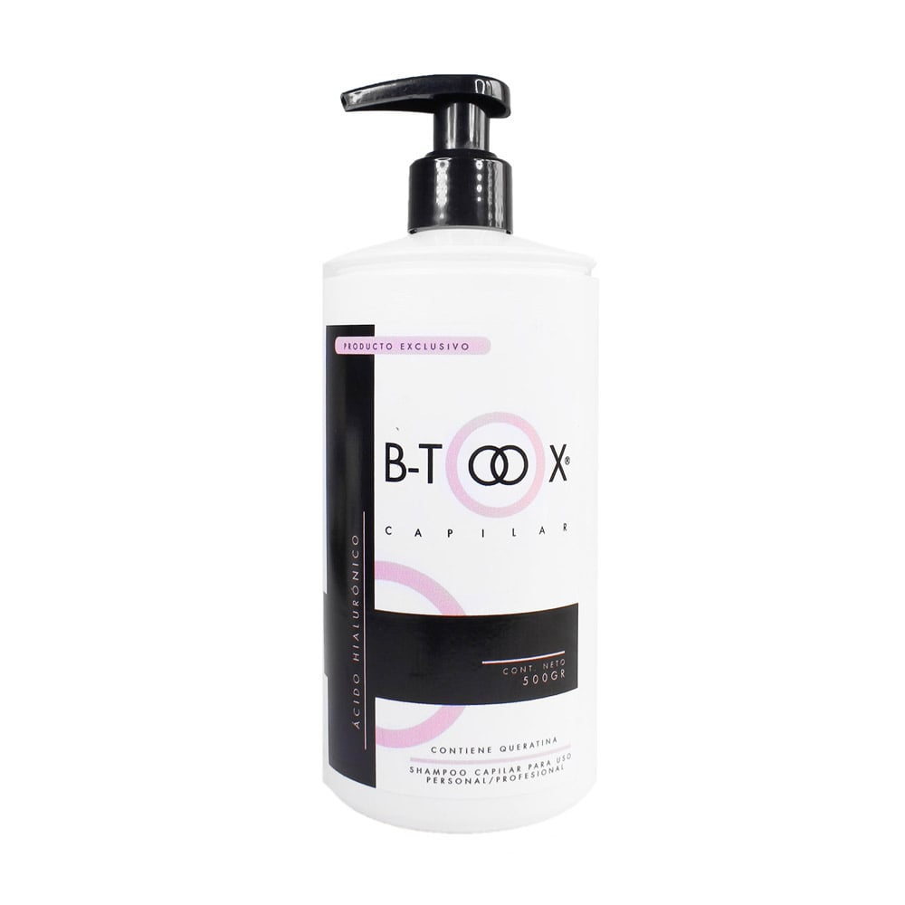 SHAMPOO COSMETICAVAL B-TOOX CON ÁCIDO HIALURÓNICO 500 ML - 1