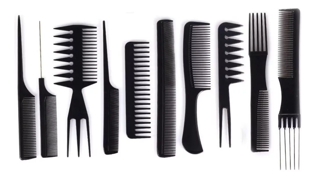 SET 10 PEINETAS COSMETICAVAL PELUQUERÍA PROFESIONAL - 2