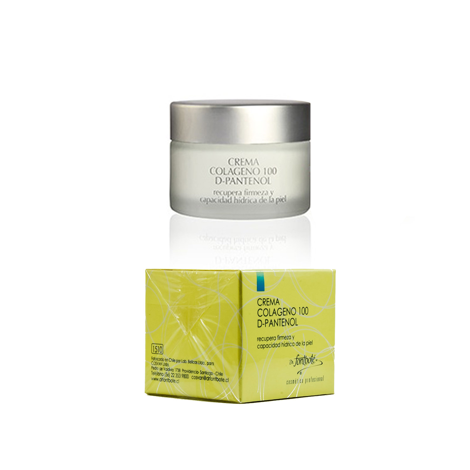 CREMA ROSTRO DR FONTBOTÉ COLÁGENO 100 CON D-PANTENOL 50 ML - 1