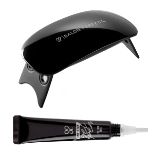 KIT ESMALTADO SALÓN PERFECT PERMANENTE ONE STEP + LÁMPARA LED - 1