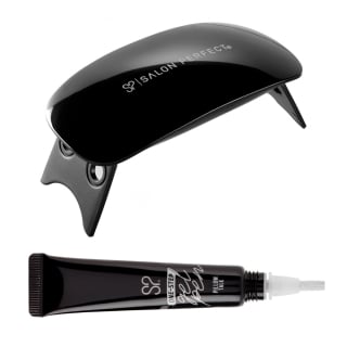 KIT ESMALTADO SALÓN PERFECT PERMANENTE ONE STEP + LÁMPARA LED - 1