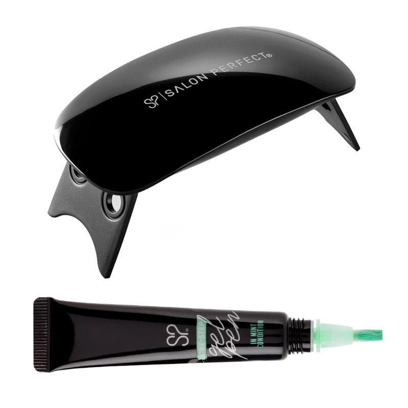 KIT ESMALTADO SALÓN PERFECT PERMANENTE ONE STEP + LÁMPARA LED - 1