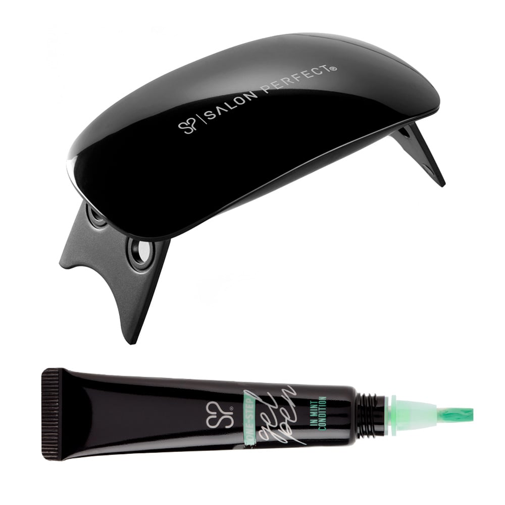 KIT ESMALTADO SALÓN PERFECT PERMANENTE ONE STEP + LÁMPARA LED - 1